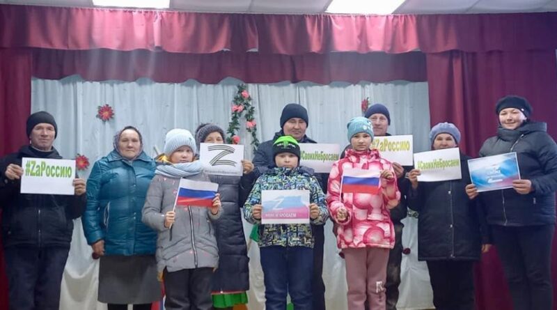 В селе Мамады Бураевского района прошла акция «Своих не бросаем!»