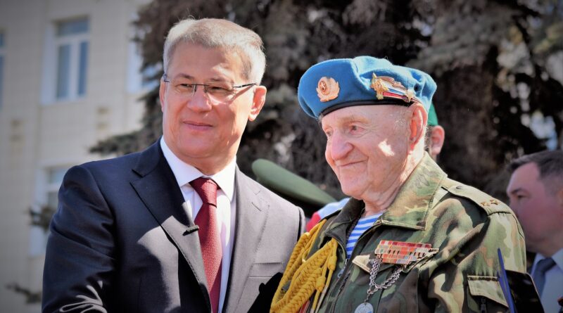 Ветераны поздравляют Главу Башкортостана Радия Фаритовича Хабирова с юбилеем!